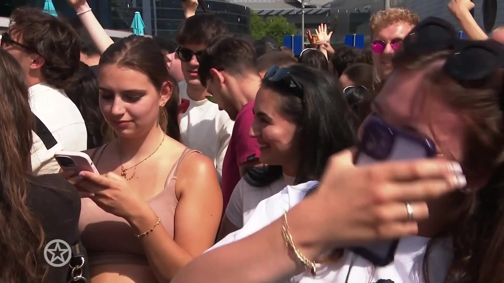 Fans bij concert The Weeknd