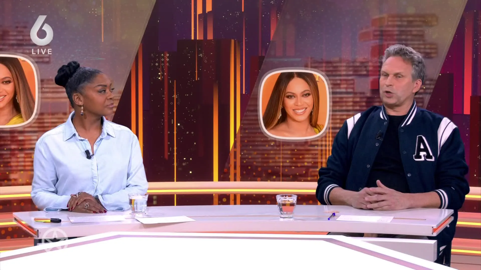 Sylvie bij Beyoncé's exclusieve VIP-feestje