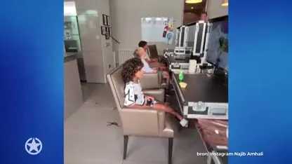 Verjaardag zoon Najib Amhali wordt groots gevierd