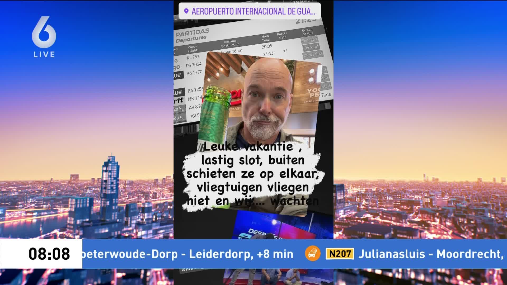 Angstige momenten voor Rob Kamphues in Ecuador