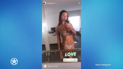 Jaimie Vaes showt strakke killerbody