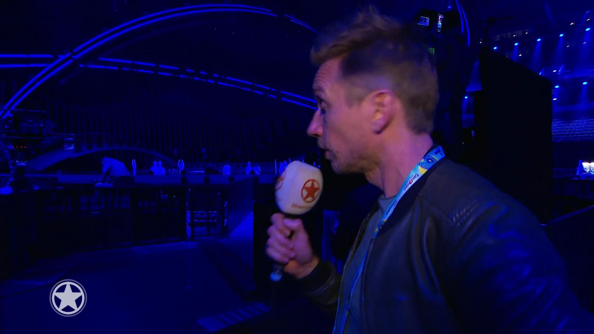 Waylon op Openingsceremonie van het Eurovisie Songfestival 2018