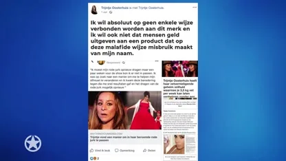 Hierom is Trijntje Oosterhuis woest!