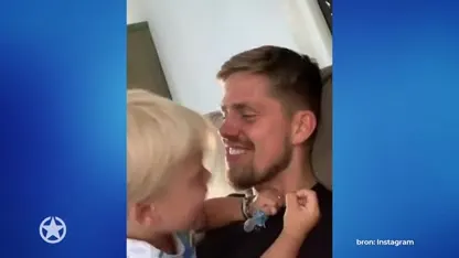 Lief! André Jr. wordt overspoeld met kusjes