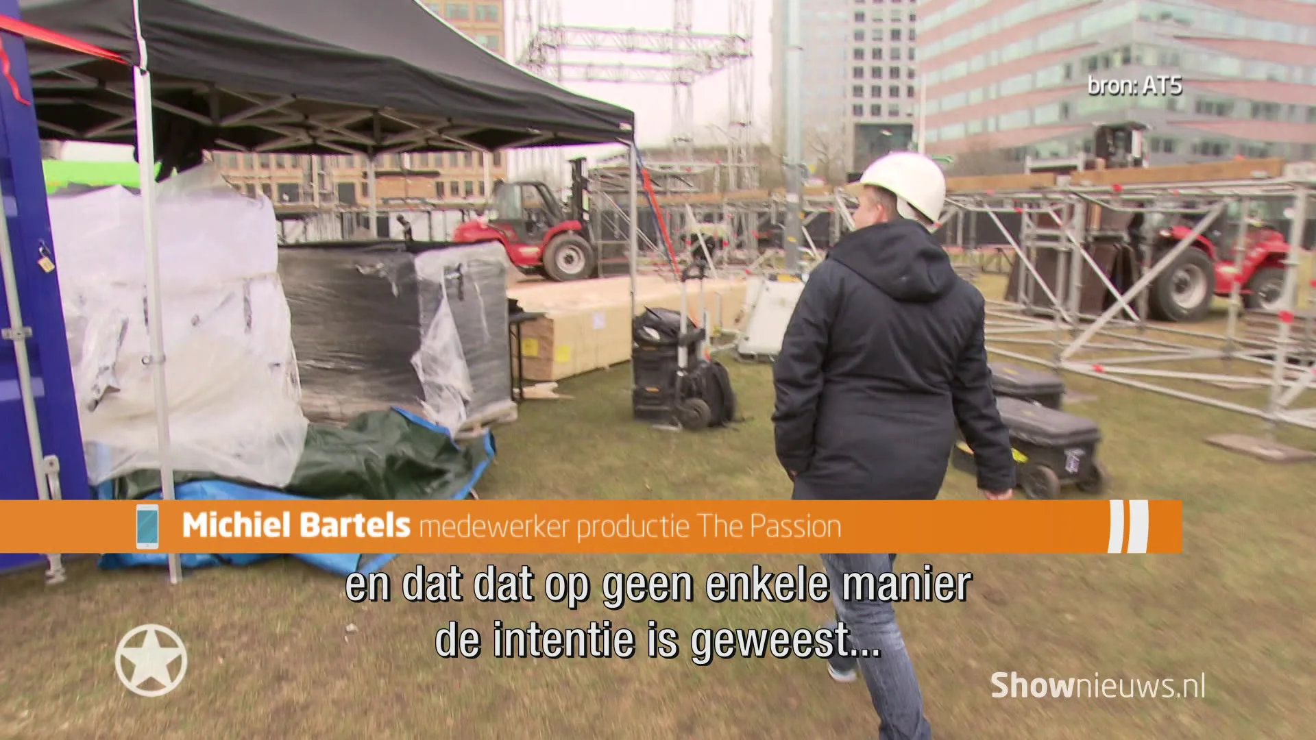 Uitspraak uitvoerend producent The Passion zorgt voor ophef