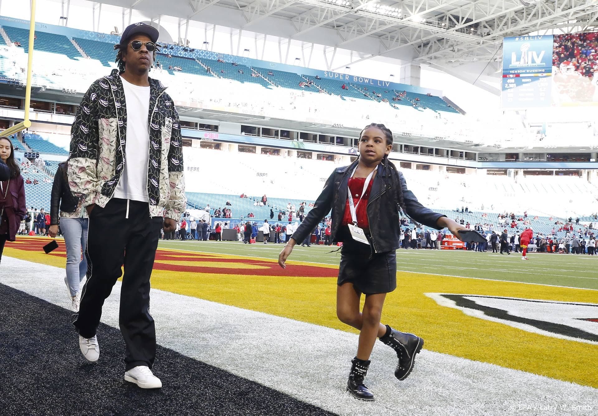 Jay-Z leerde zwemmen voor dochter Blue Ivy