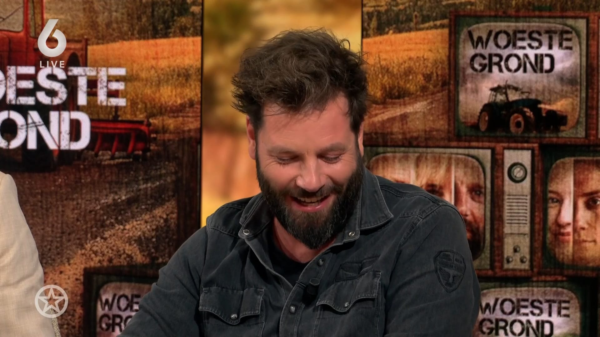 Hendrik Jan Bökkers vertelt in de studio over Woeste Grond