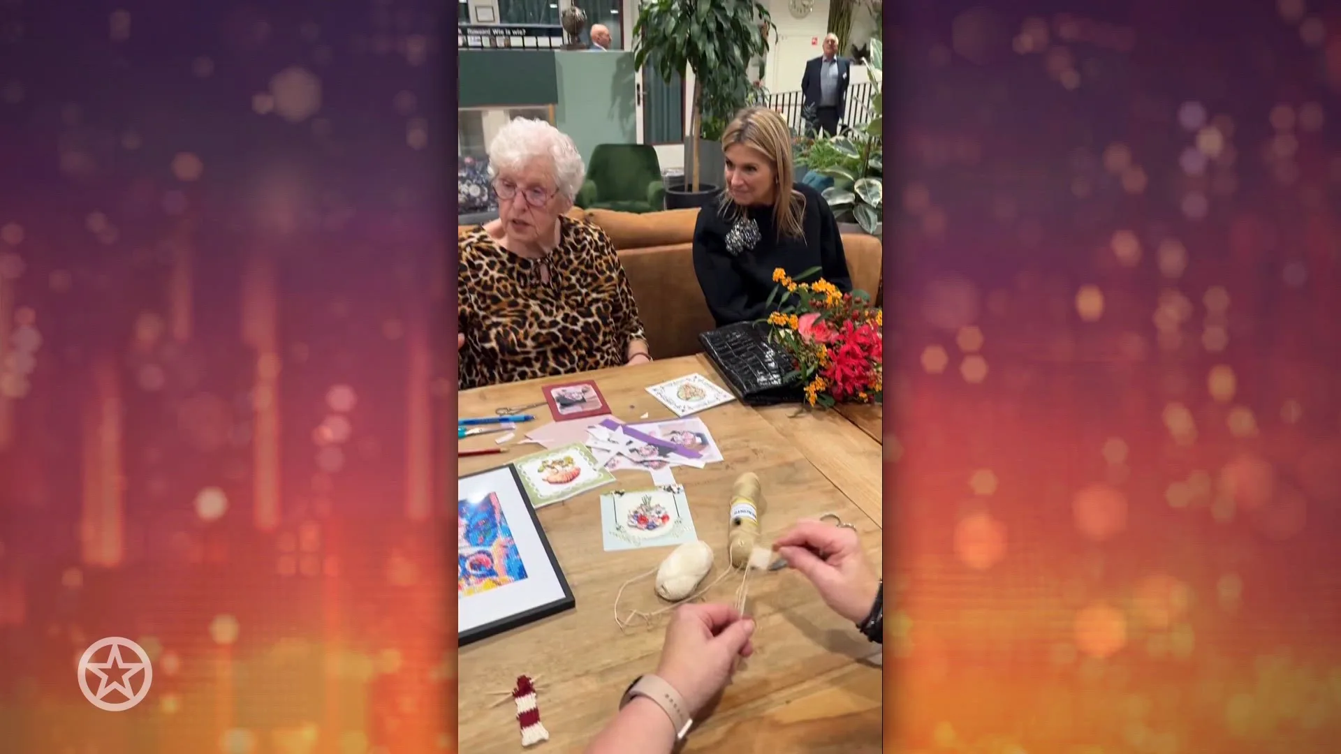 Knutselen met koningin Máxima