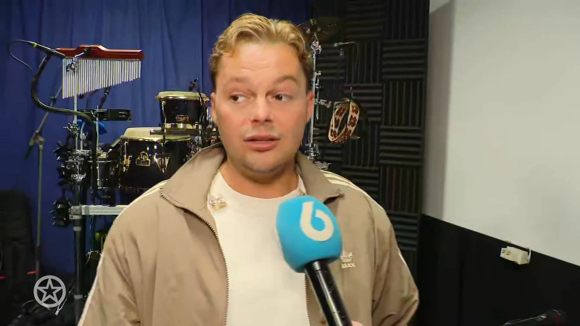 Robert van Hemert is druk bezig met de repetities van zijn show