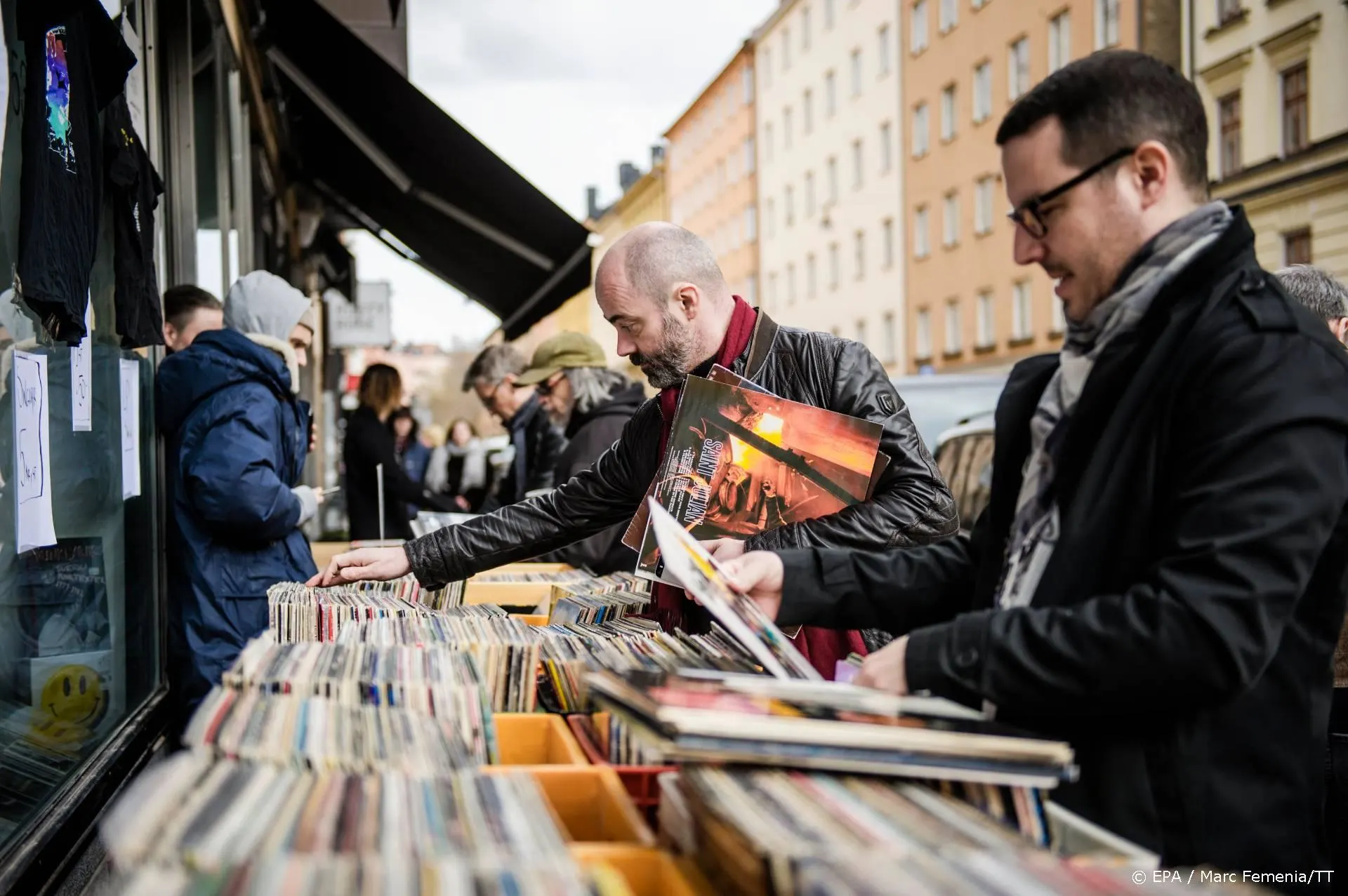 Drukke eerste Record Store Day in Groot-Brittannië