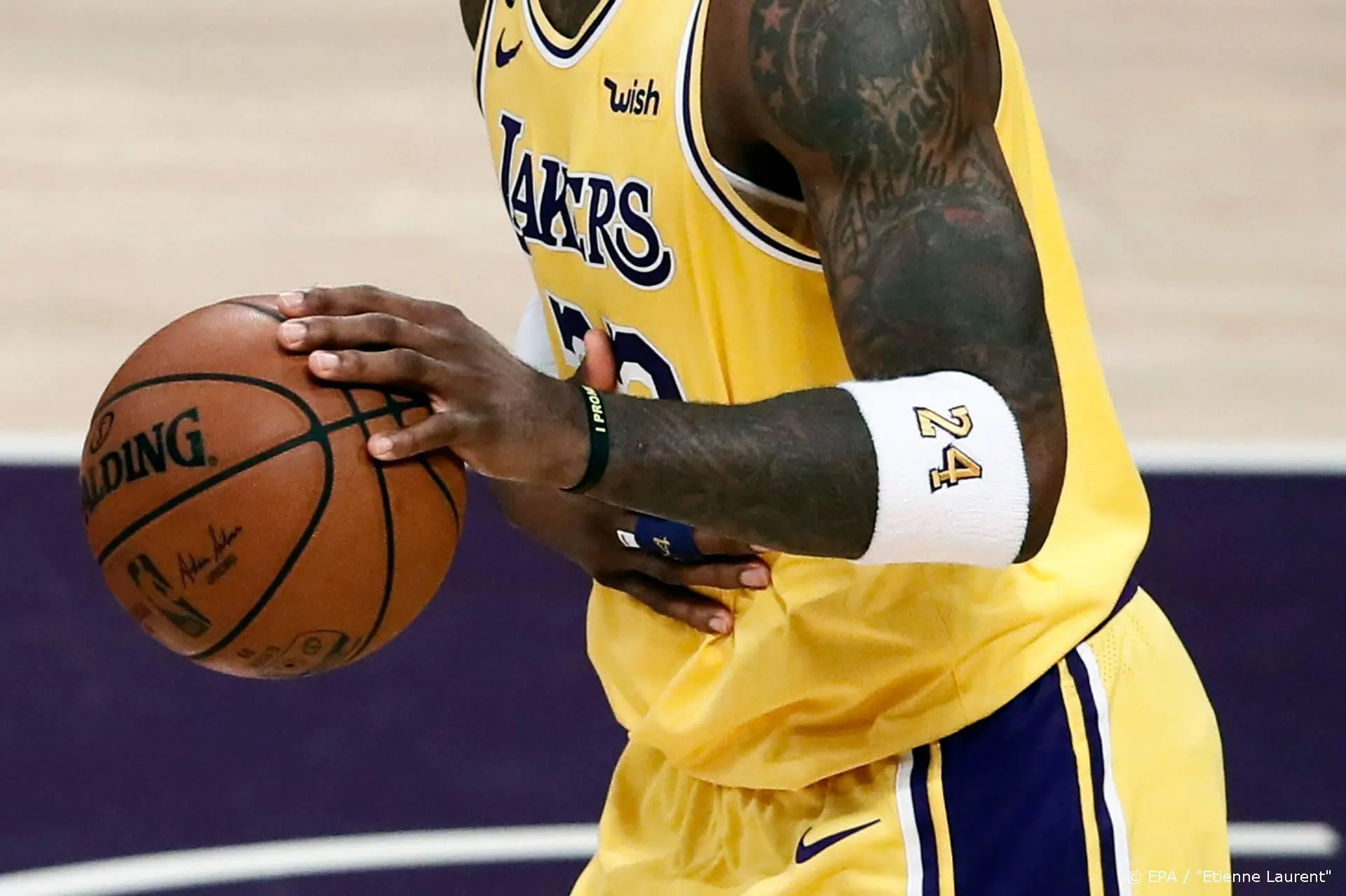 Kobe Bryant vorige week in besloten kring begraven