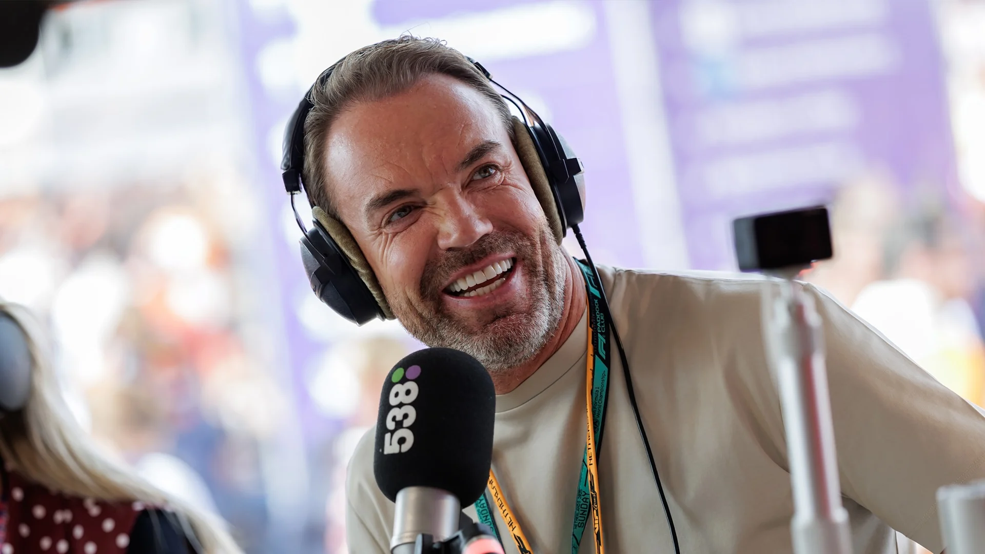 Robert Doornbos over zijn Formule 1-weekend (Radio 538)