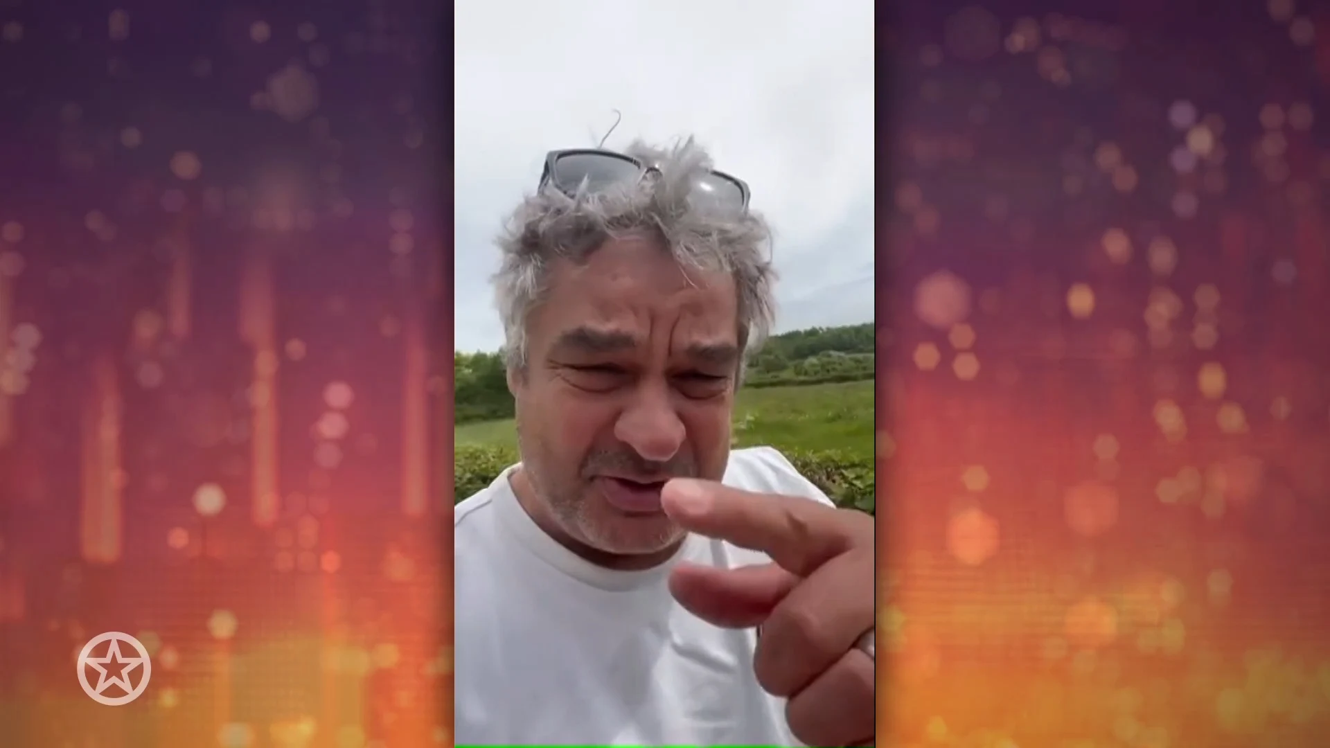 Frank Lammers teleurgesteld tijdens vakantie in Frankrijk