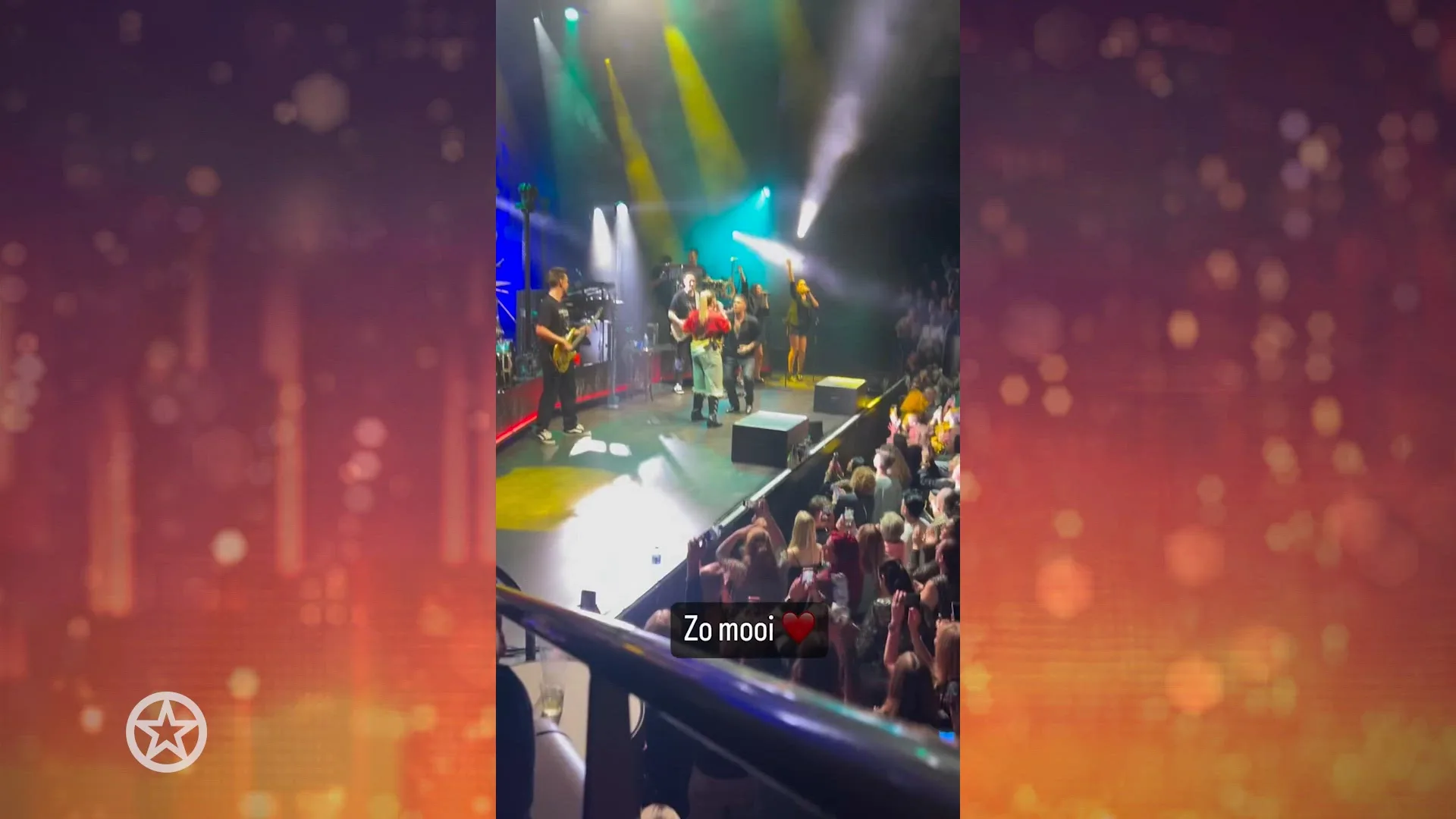 Zus van Roxeanne en André Hazes bij uniek optreden