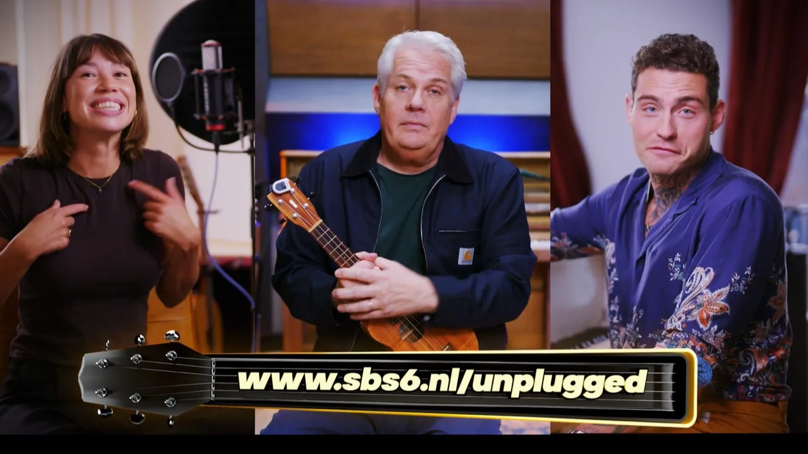 Douwe Bob, MEAU en Thomas Acda coaches in nieuwe SBS6-talentenshow