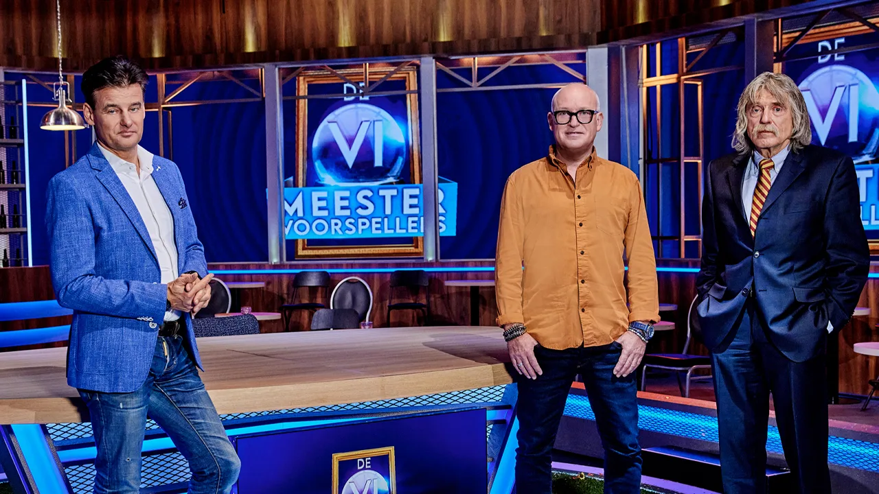 Johan, Wilfred en René trappen het nieuwe jaar af met De VI Meestervoorspellers