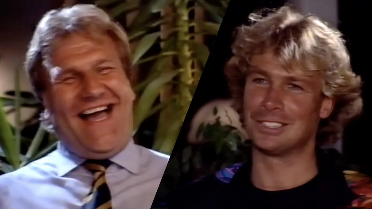 GOUD! piepjonge Hans Kraay jr. interviewt Jan Boskamp in 1993