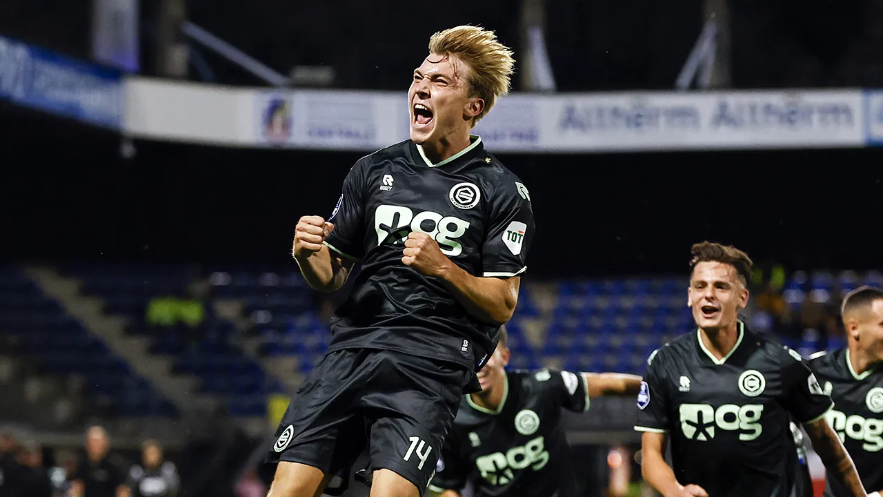 FC Groningen verslaat RKC en wint ook zijn tweede duel in de Eredivisie