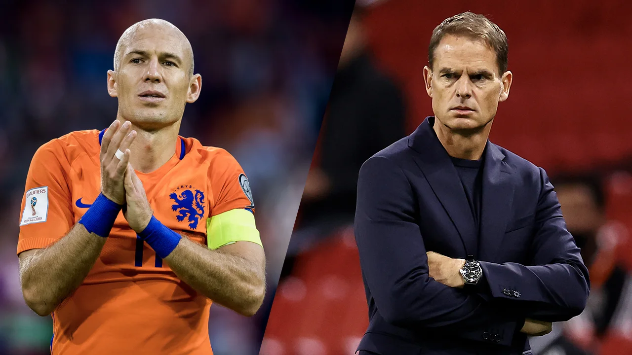 De Boer sluit Oranje-terugkeer Robben op dit moment uit