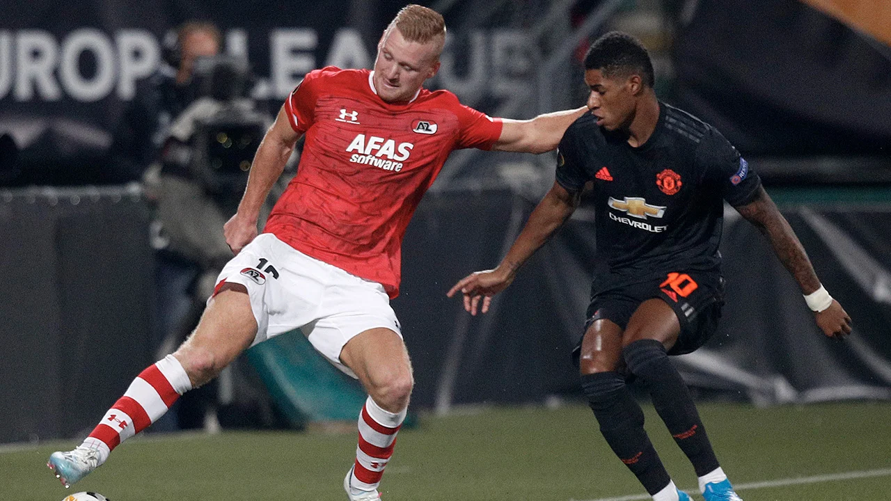 AZ spaart kleurloos Manchester United