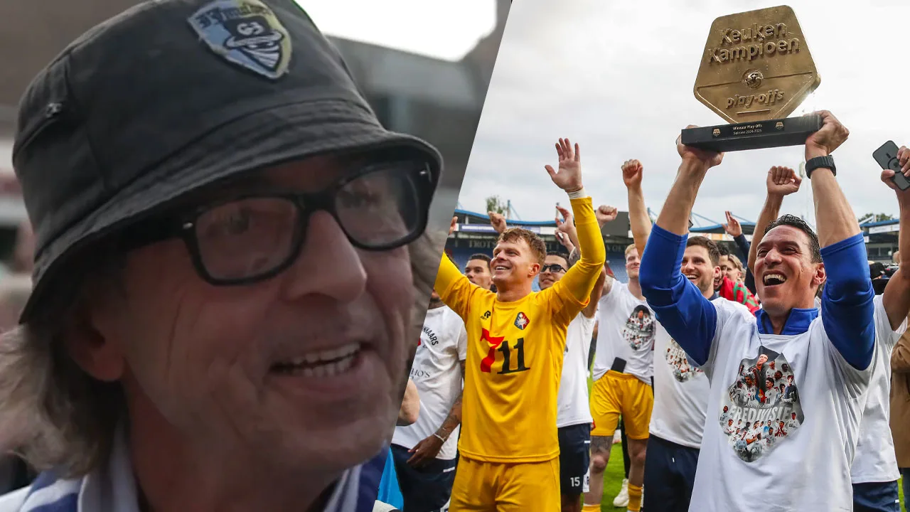 Telstar-fan vol opwinding na promotie naar de Eredivisie: 'Ik kwam bijna klaar!'