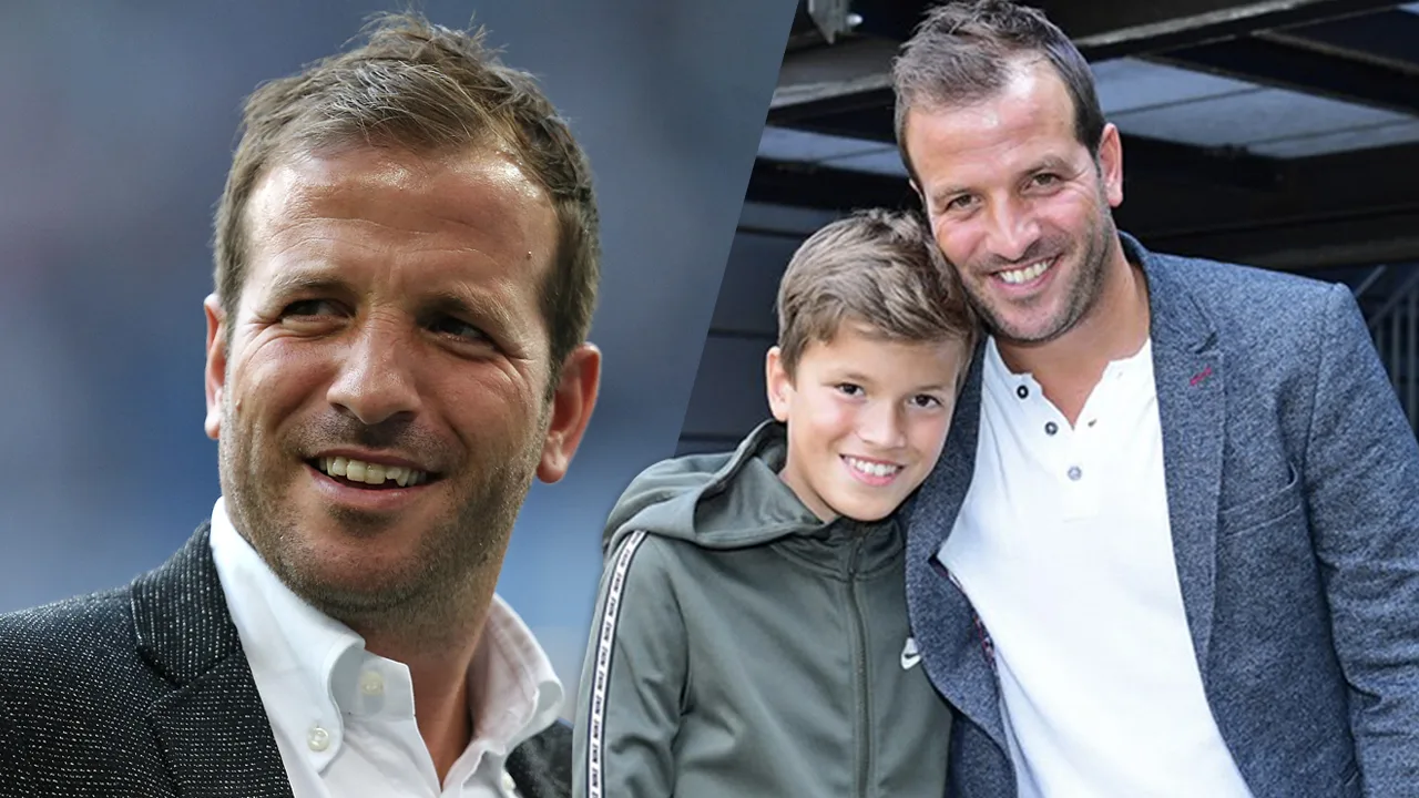 Van der Vaart lacht om vraag over zoon Dámian: ‘Of hij naar Feyenoord had gemogen?'
