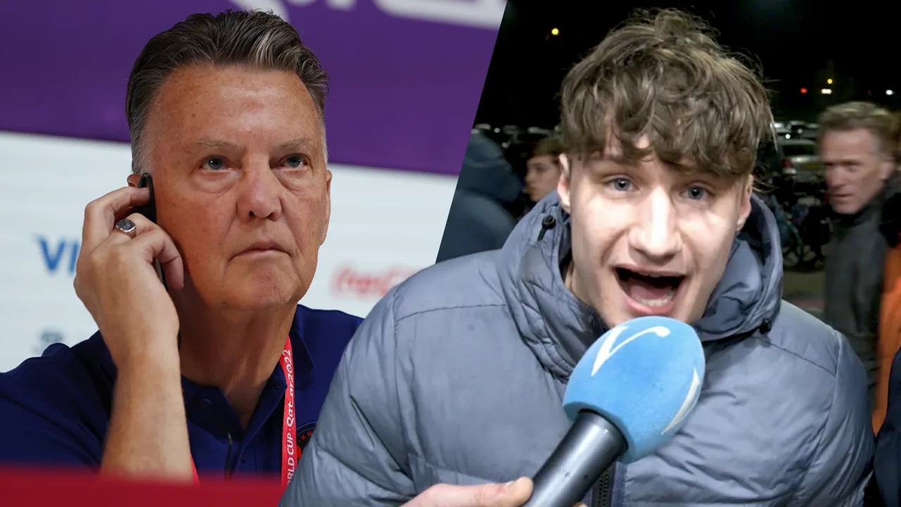 'Louis van Gaal, als je kijkt: kom terug!'
