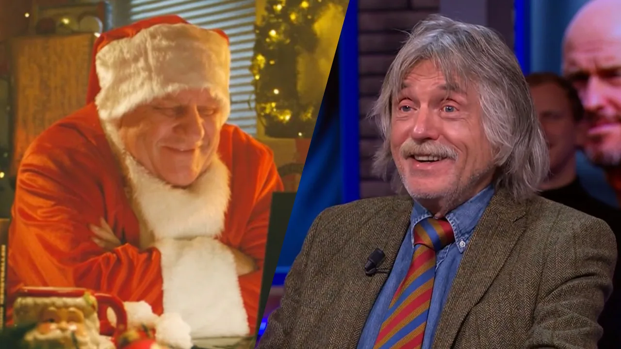 Johan kraakt kerstcommercial met Jan Boskamp: 'Je kunt er ook iets leuks van maken'