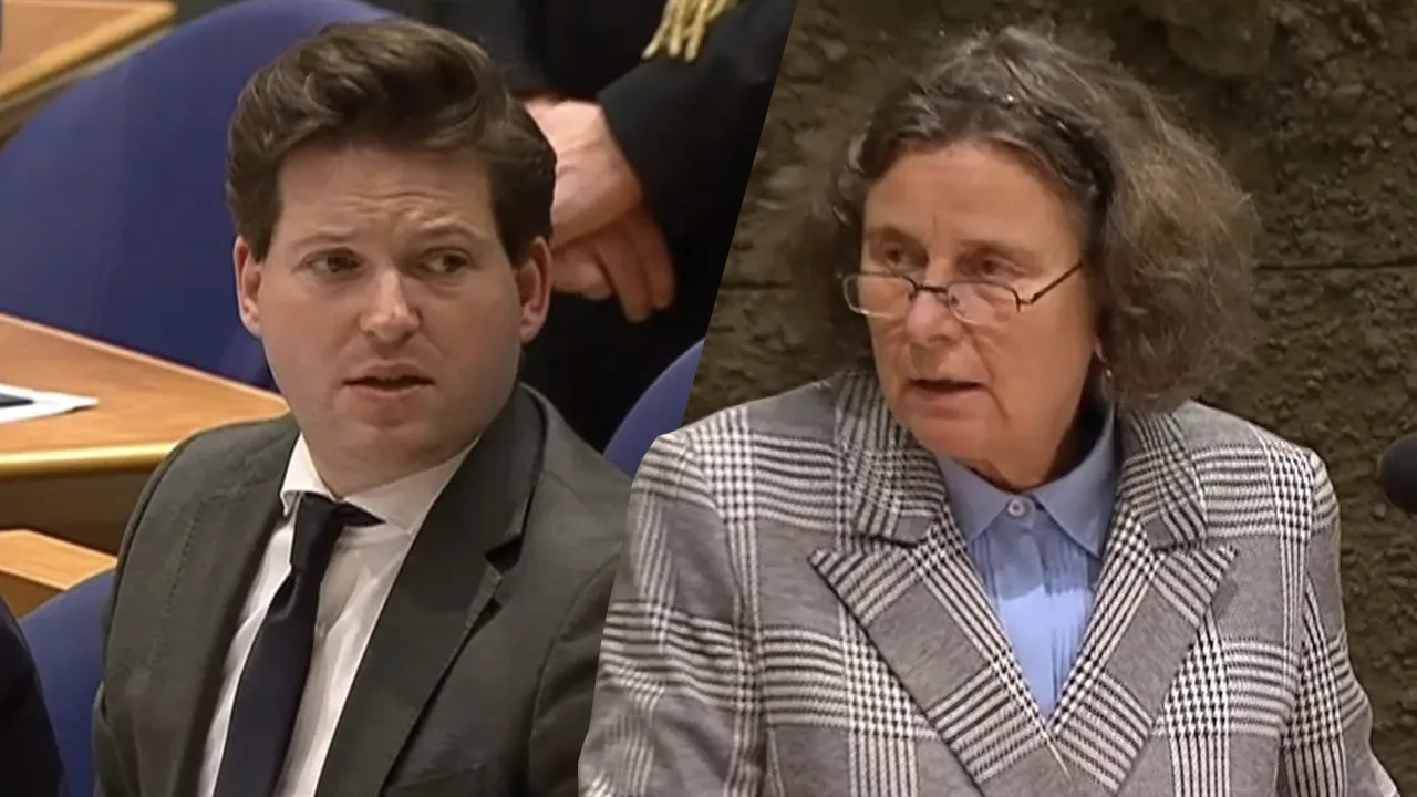 Video: Marjolein Faber botst met kamervoorzitter Thom van Campen: 'Ik vind dat het echt niet kan!'