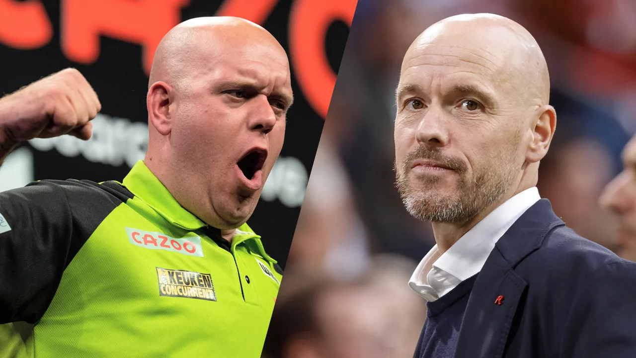 Michael van Gerwen gaat viral met sneer richting Manchester United