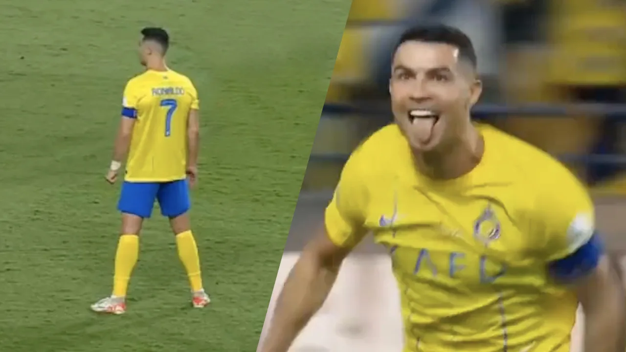 Videogoal: Ronaldo kan het nog! Portugese ster schiet vrije trap héérlijk binnen 