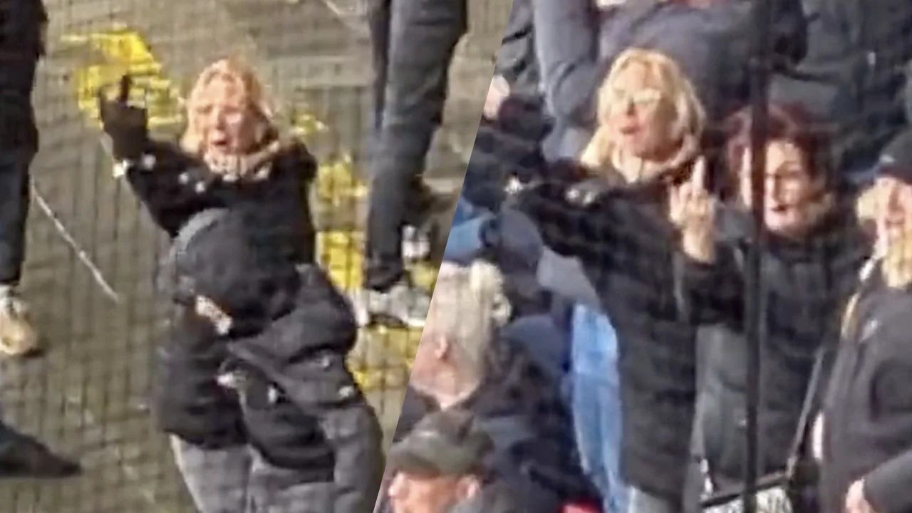Vrouwelijke Go Ahead-fans laten zich helemaal gaan tegenover Utrecht-uitvak