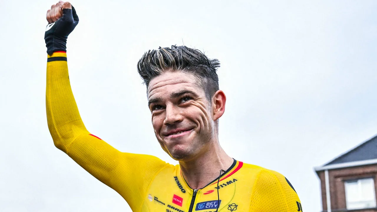 Wout van Aert vader geworden van een zoon