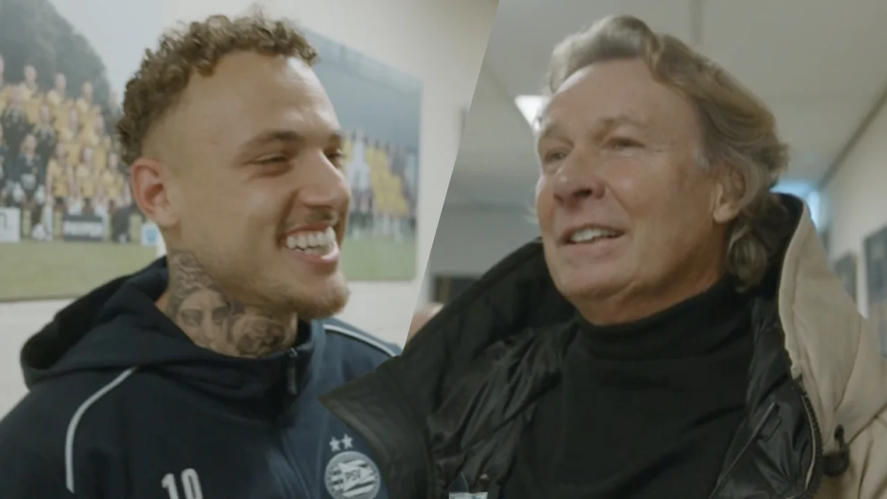 Noa Lang is fan van Hans Kraay jr.: 'Een ouwe lul, maar een mooie gozer!'