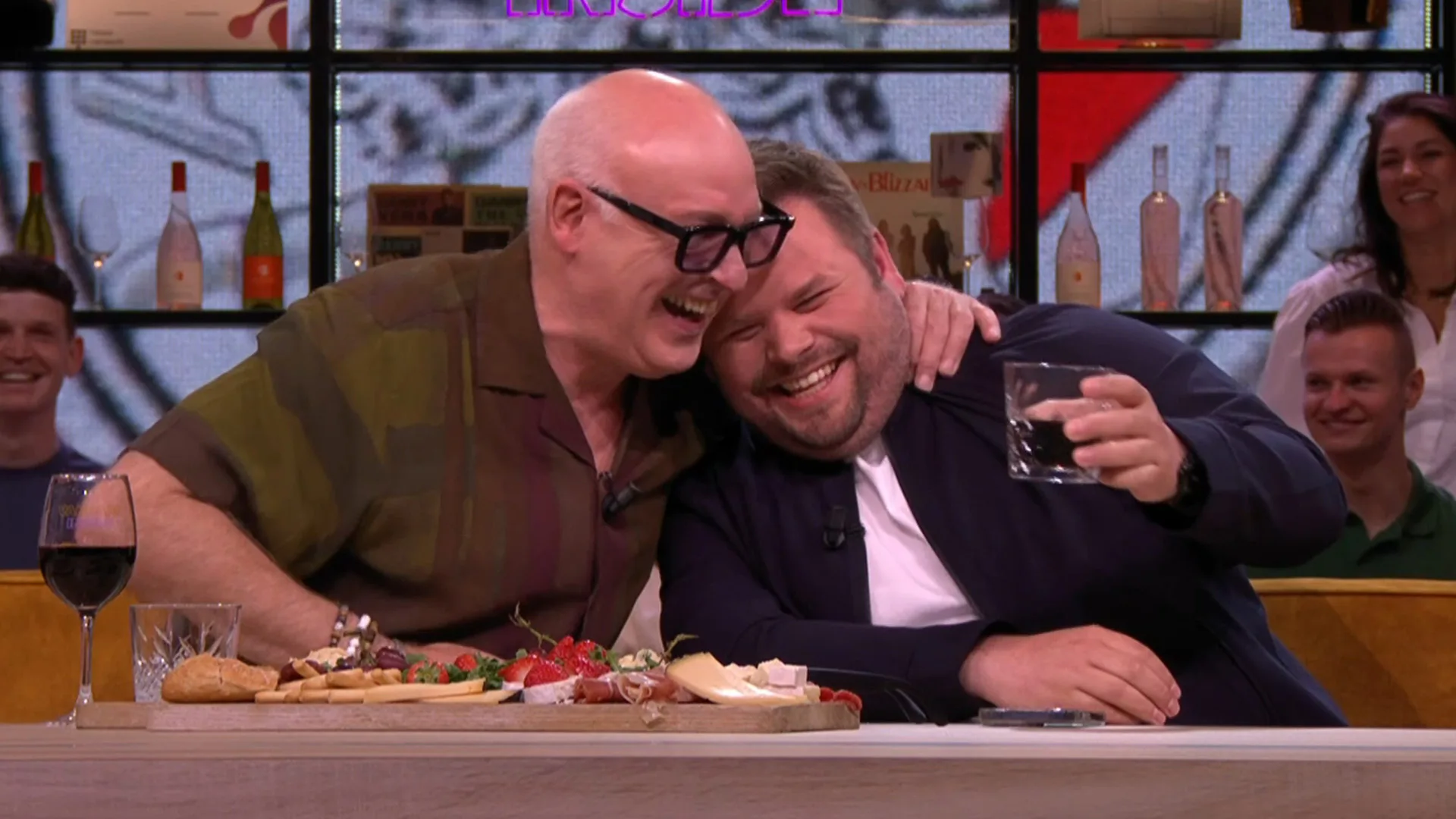 Thomas van Groningen dinsdagavond aan tafel bij Vandaag Inside