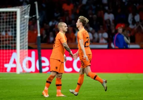 Frenkie de Jong debuteert in Oranje