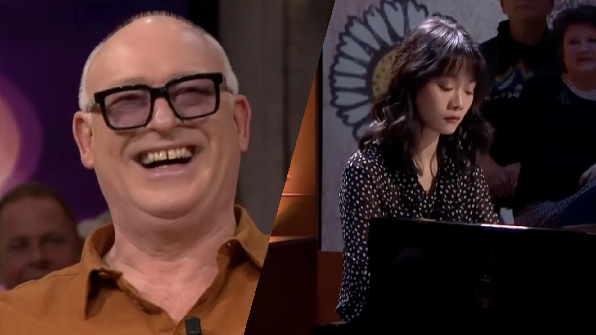 Vandaag Inside-tafel geniet van pianiste die 'Koekoek' speelt bij Podium Klassiek