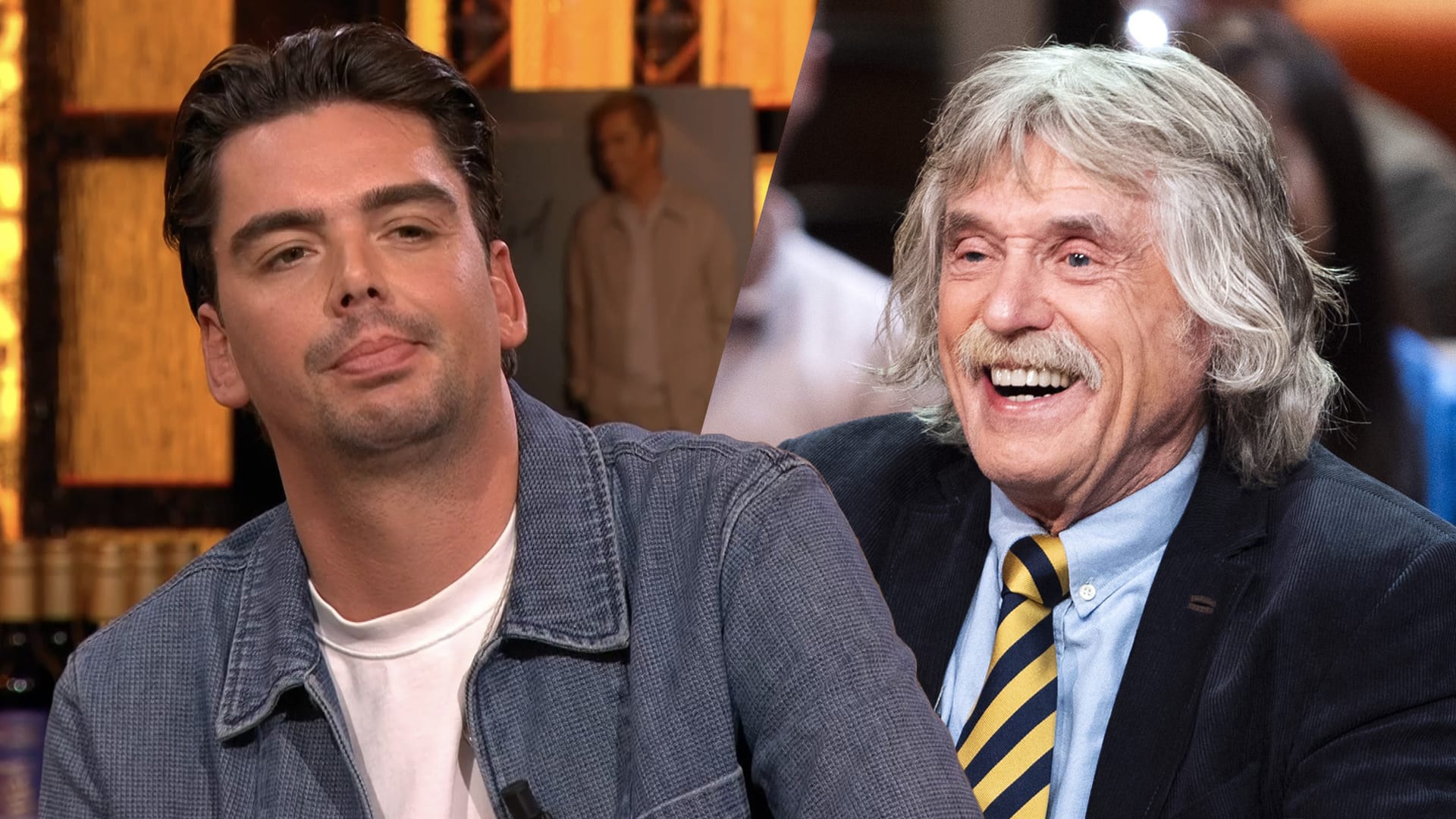 Yves Berendse reageert op kritiek van Johan Derksen: 'Ouwe, chagrijnige bromsnor'