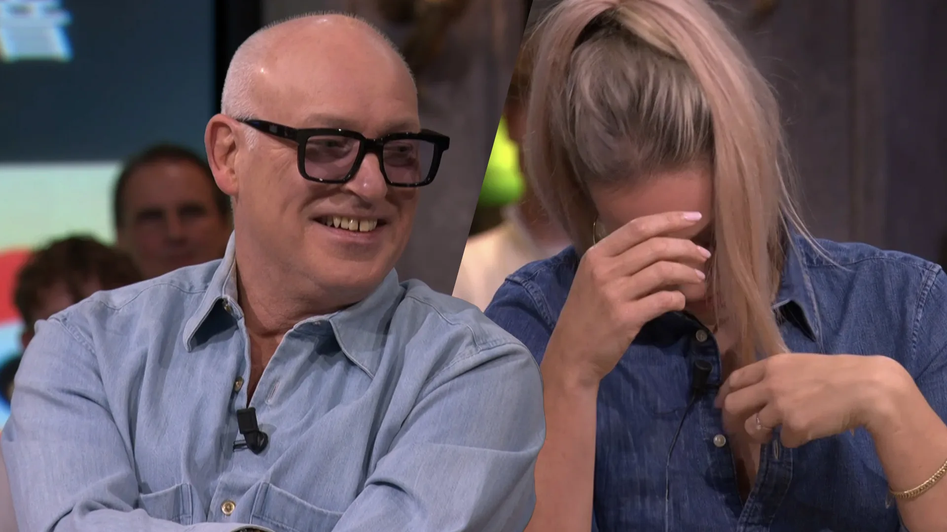 René tegen Hélène: 'Ik zou dat knoopje dicht doen, lieverd!'