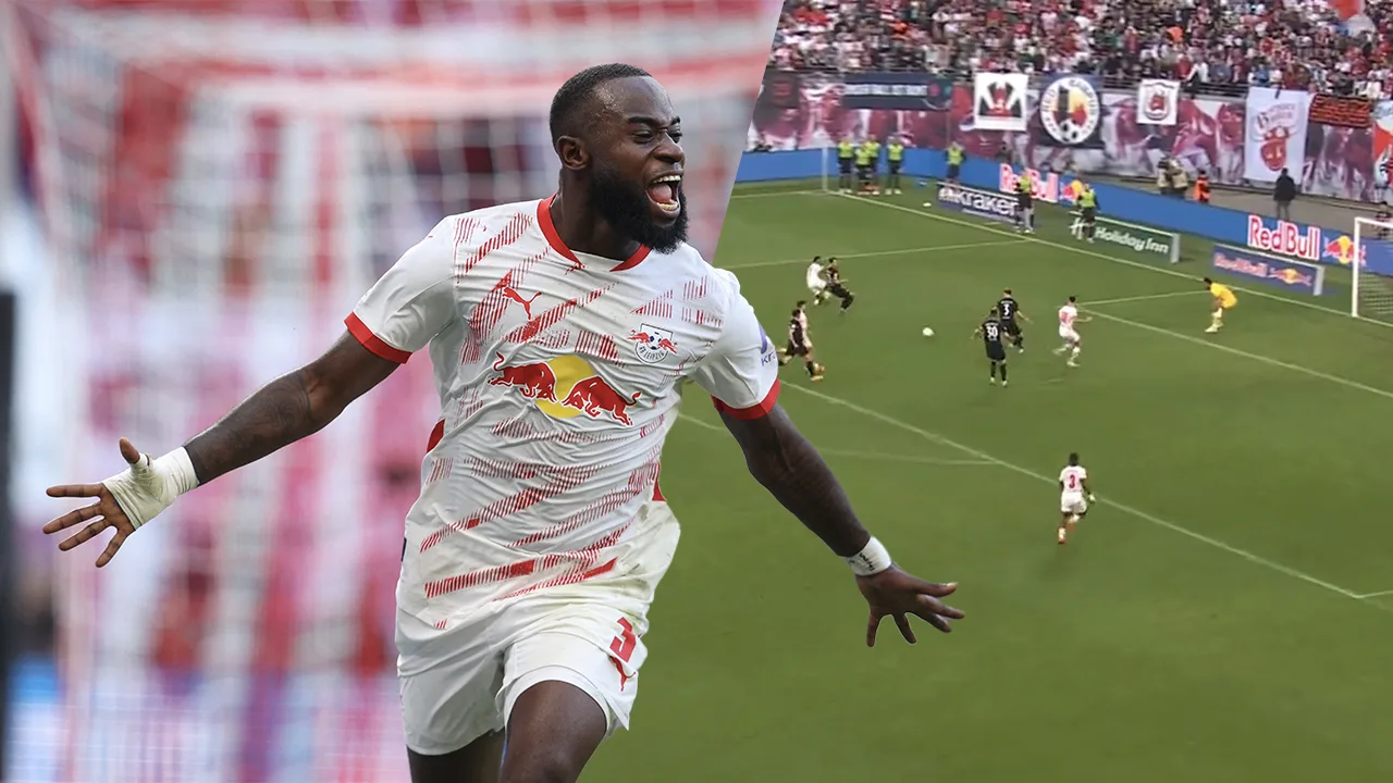 Videogoal: Lutsharel Geertruida maakt zijn eerste doelpunt voor RB Leipzig