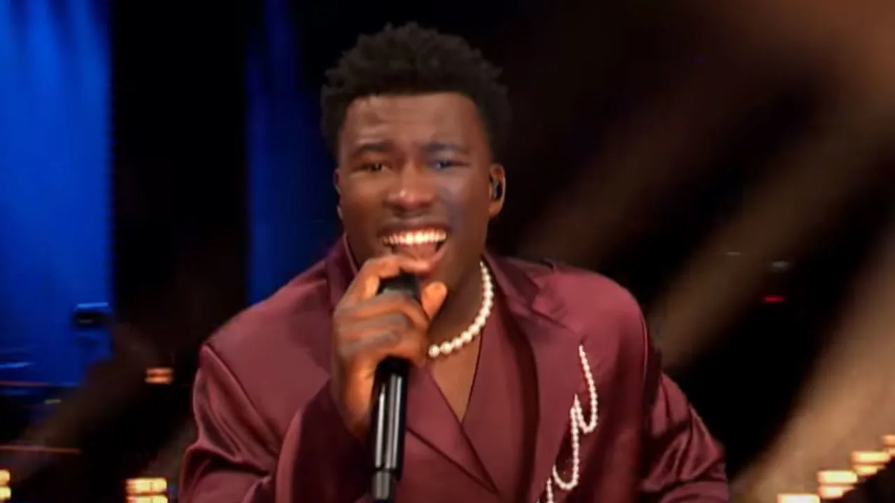 Claude laat zijn act zien tijdens eerste halvefinalerepetitie Songfestival