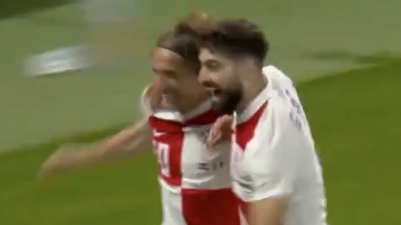 Videogoal: Modric schiet Kroatië kort na gemiste strafschop op voorsprong tegen Italië