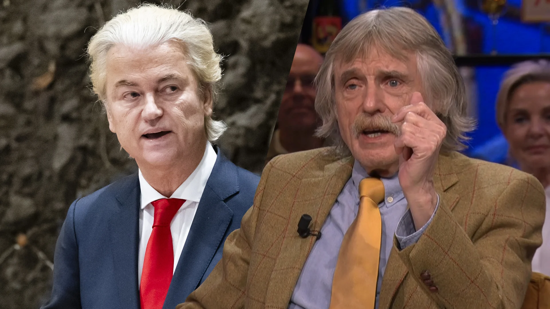 Johan Derksen over Geert Wilders die inval-voorzitter wordt: 'Ik had dat niet gedaan'