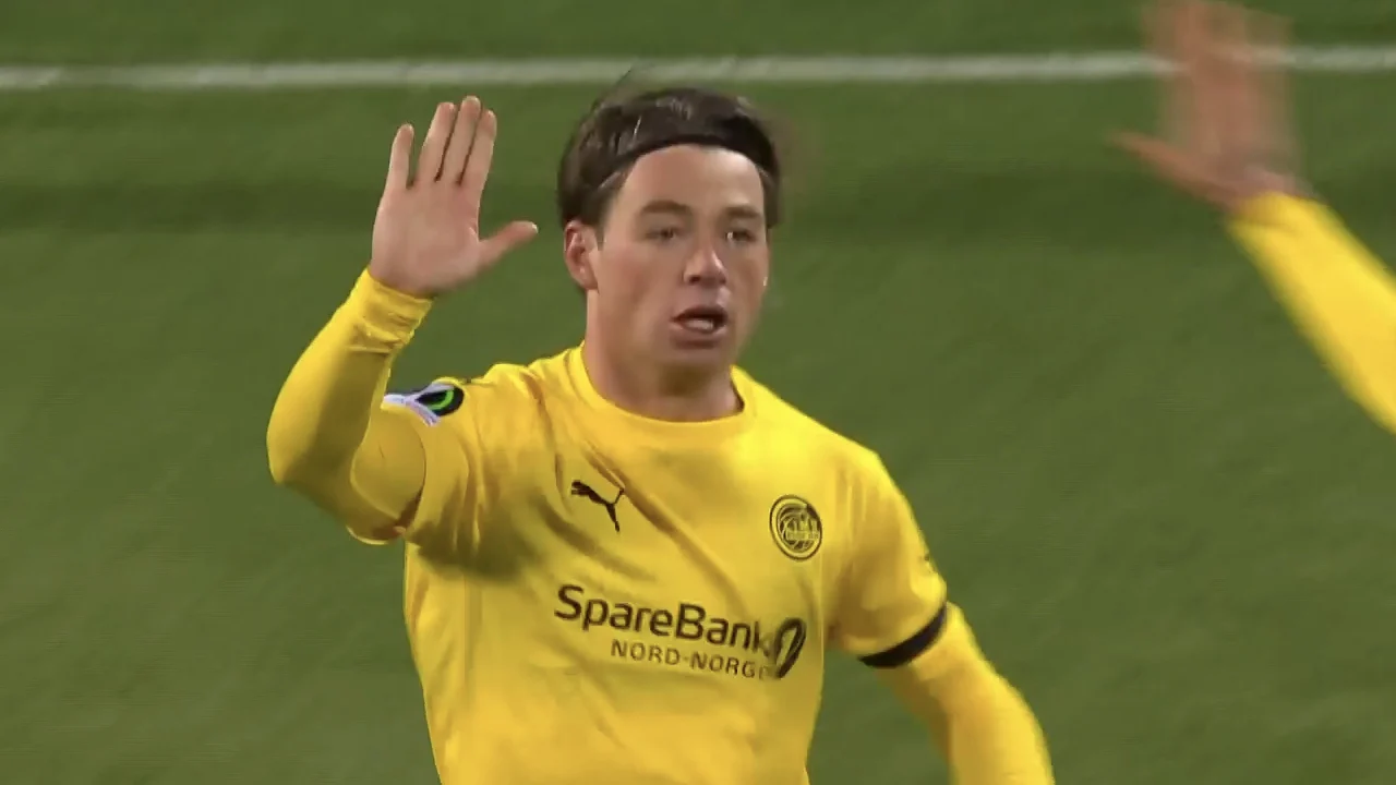 VIDEOGOAL: Bodø/Glimt - Ajax 1-1 (Berg)