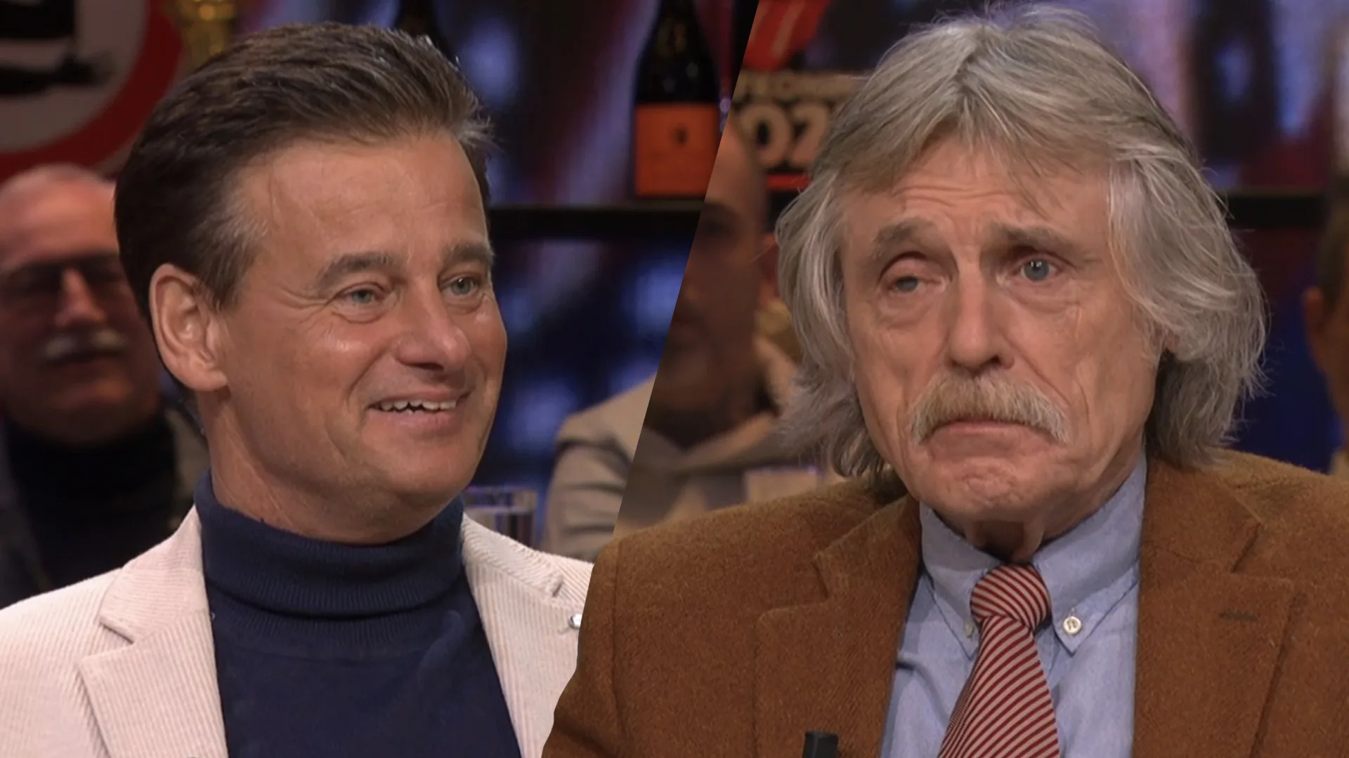 Wilfred Genee uit de rij gehaald bij de Amerikaanse douane; Johan Derksen weet wel waarom