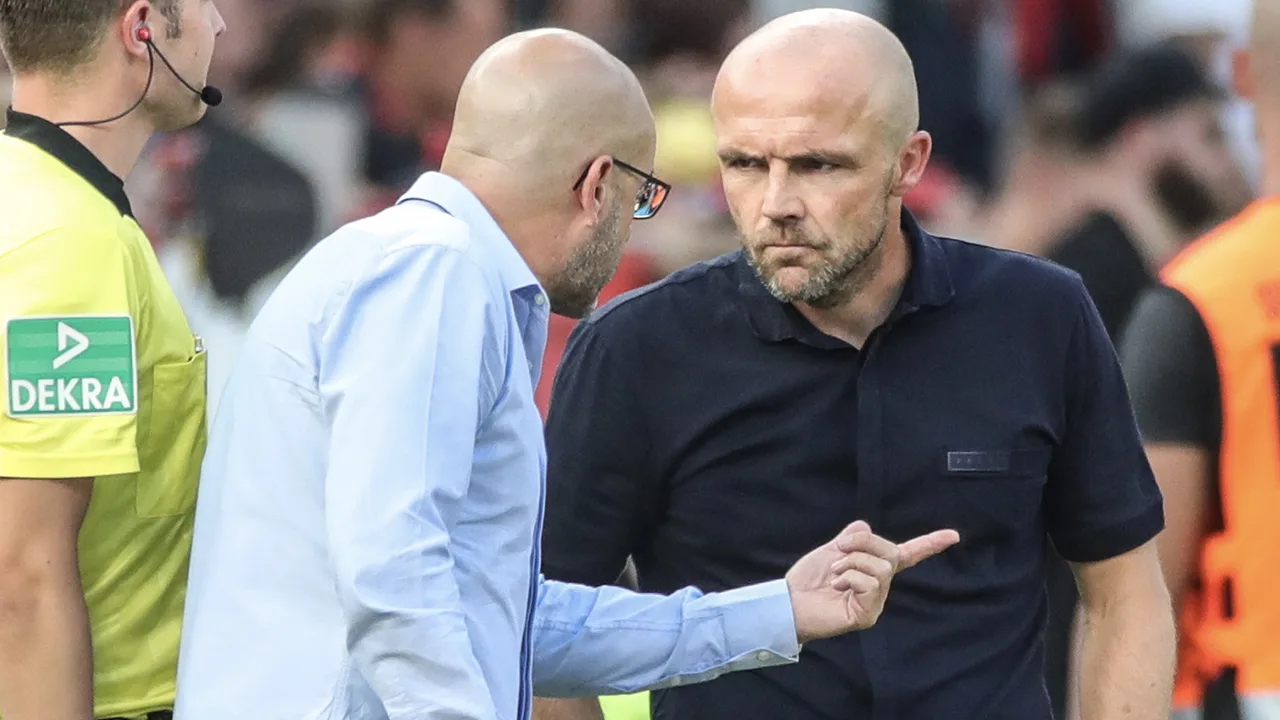 Bosz en Schreuder spelen gelijk tegen elkaar