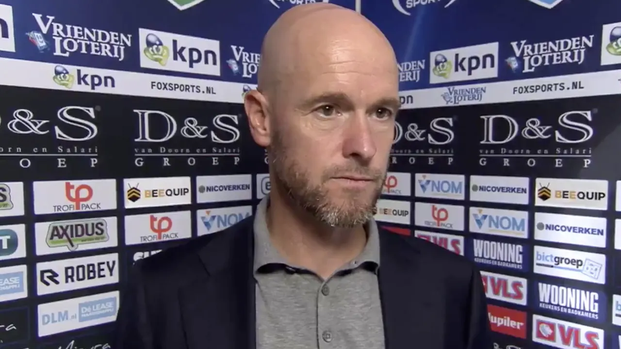 Ten Hag slaat Telegraaf-gala over: 'Ik ga niet gezellig doen met mensen die suggestief zijn'