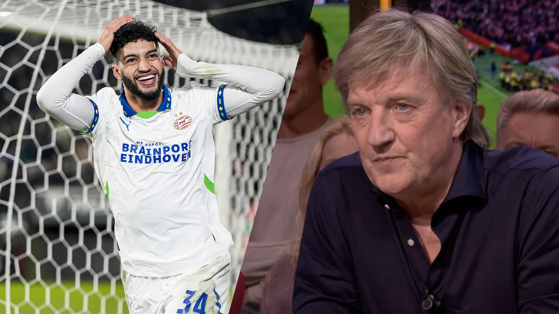 Wim Kieft: 'Saibari zou het in de spits bij PSV beter doen dan Ueda bij Feyenoord'