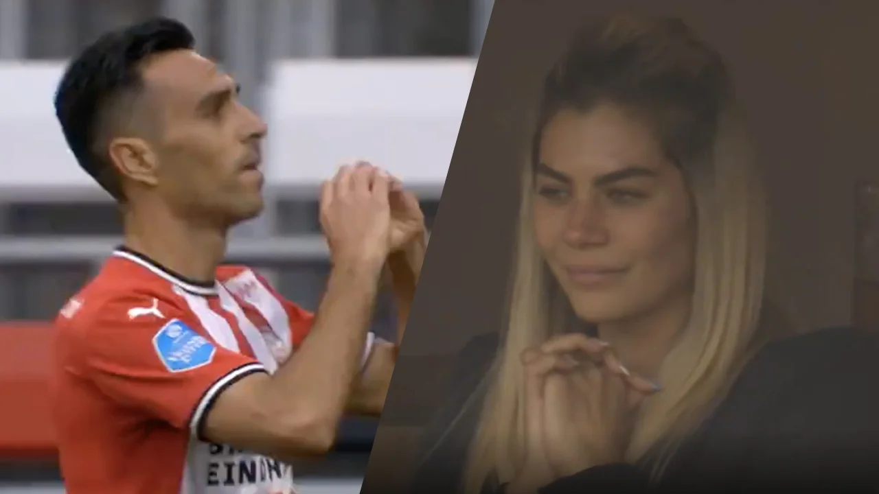 Prachtig: Zahavi scoort en juicht voor zijn vrouw