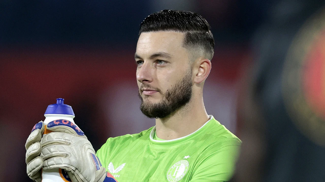 'Justin Bijlow keert tegen MVV terug onder de lat bij Feyenoord'